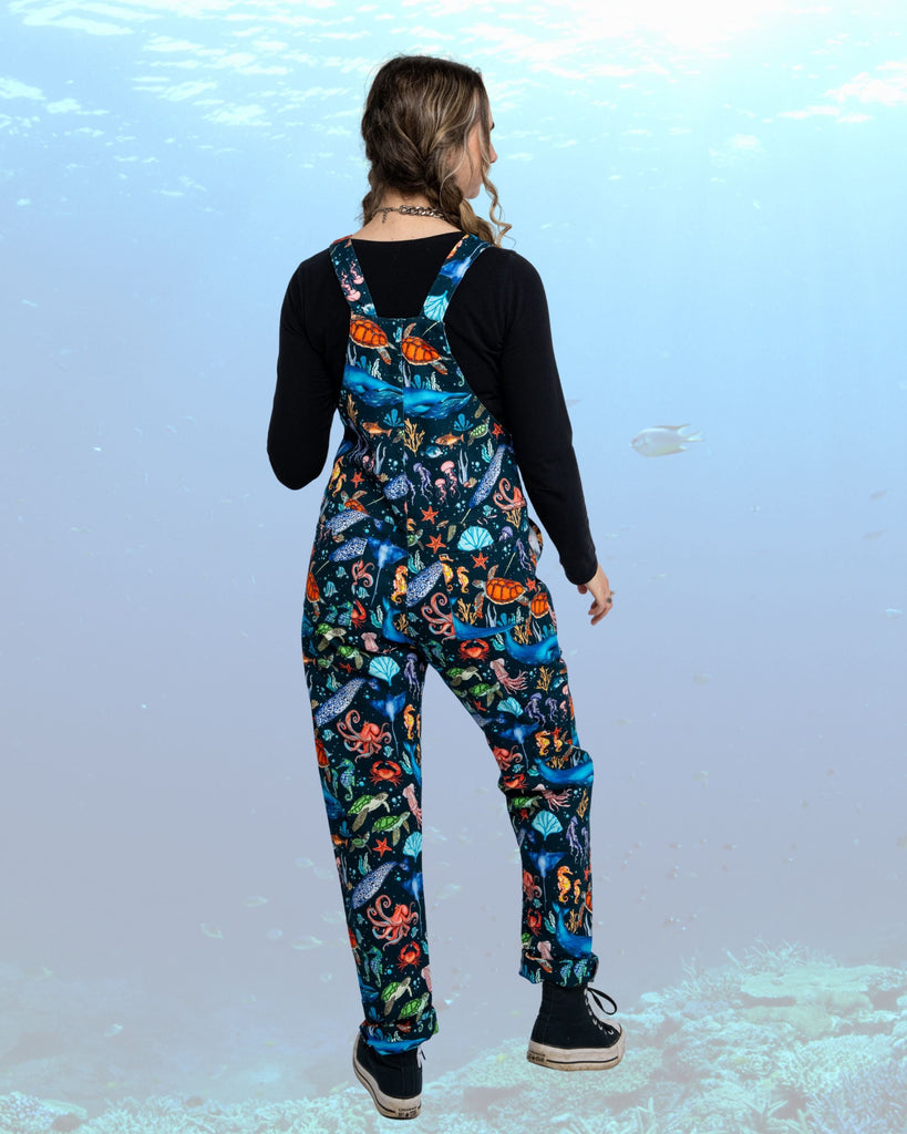 Run & Fly Ocean Dungarees