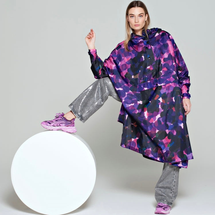 Rainkiss Poncho Raincoat - City Lights