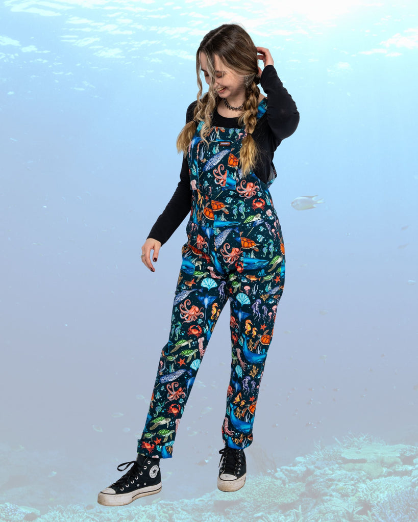 Run & Fly Ocean Dungarees