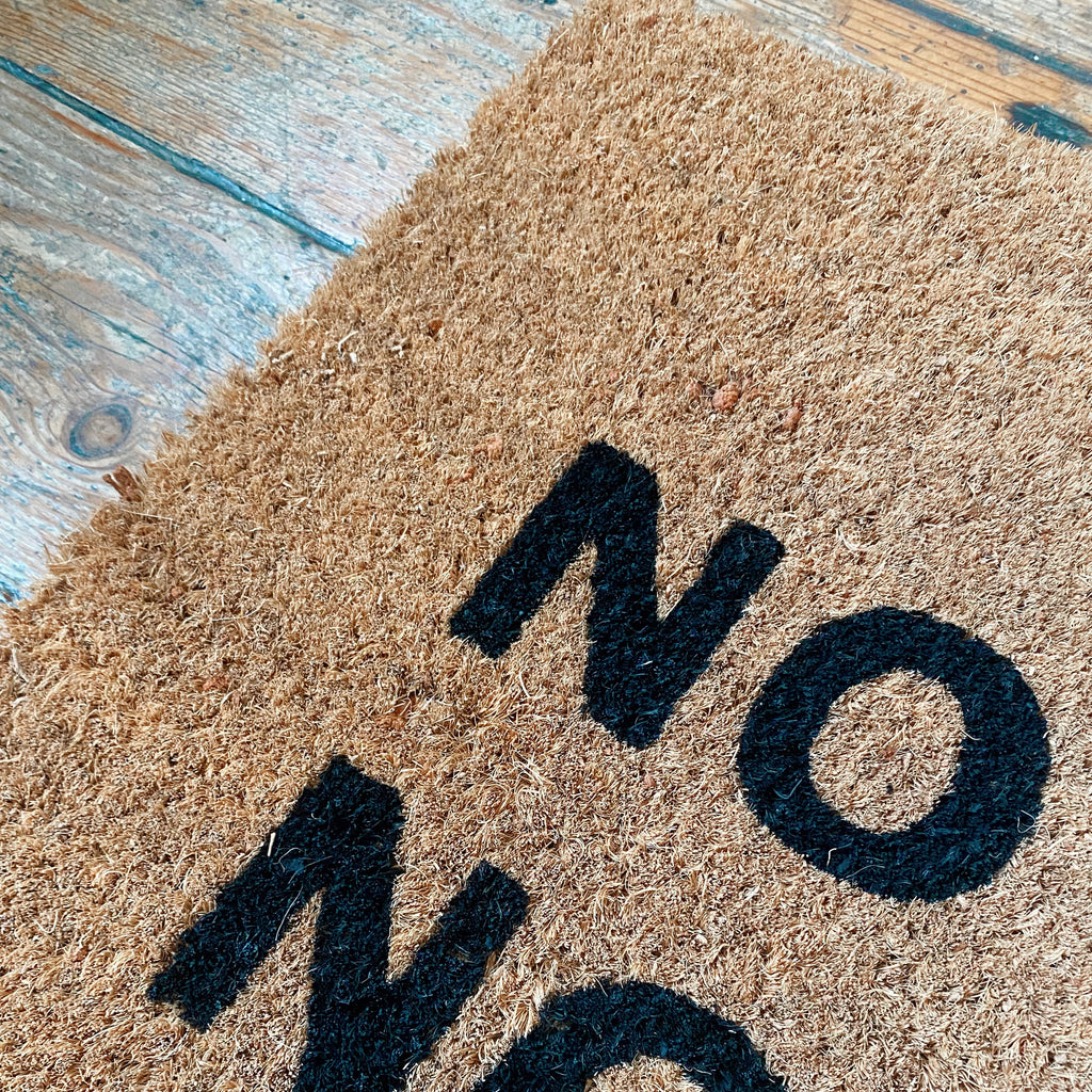 Doormat - No Wine No Entry