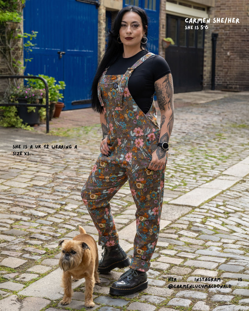 Rebel Romance Cottagecore Dungarees