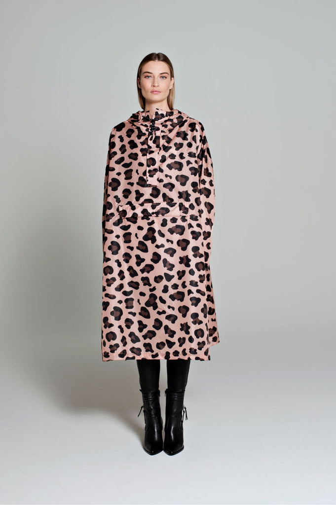 Rainkiss Poncho Raincoat - Pink Panther