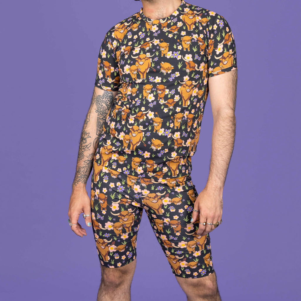 Highland Cows Cycling Shorts