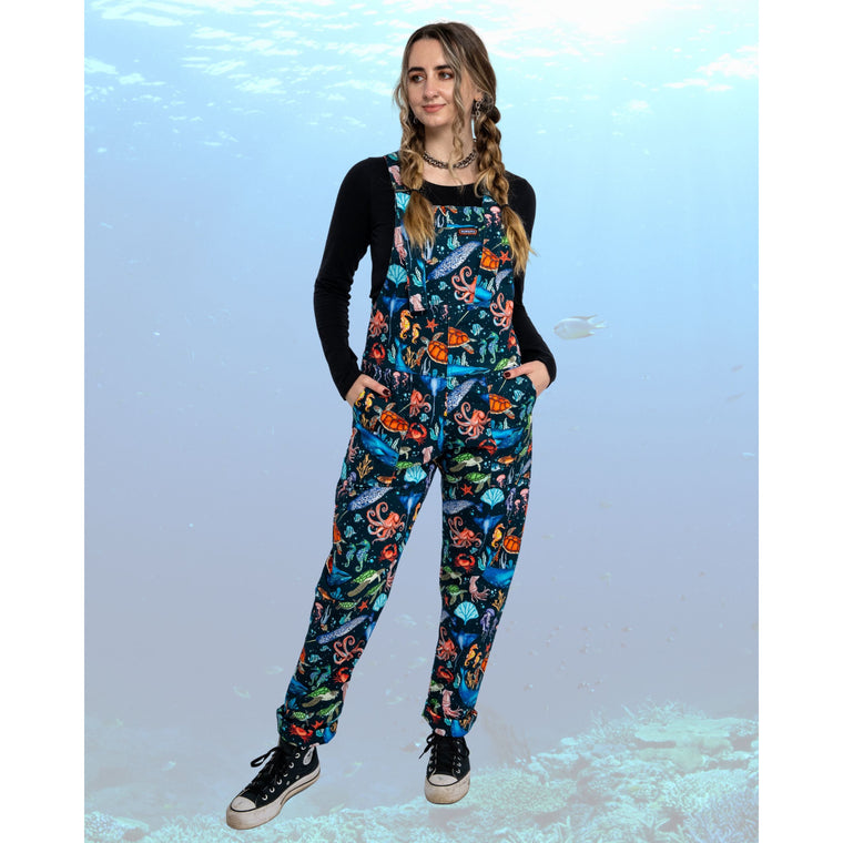 Run & Fly Ocean Dungarees