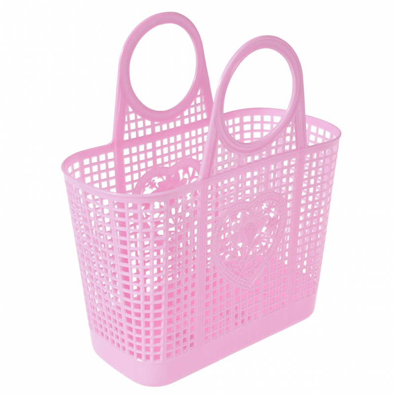 Amelie Basket Bag - Pink