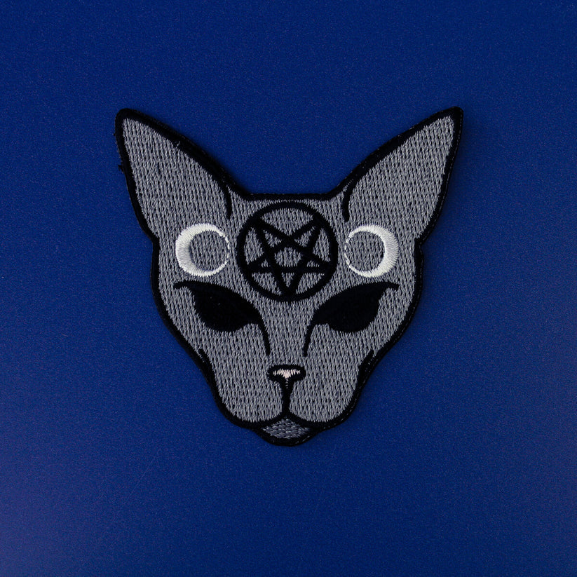 Iron on Patch - Gothic Cat