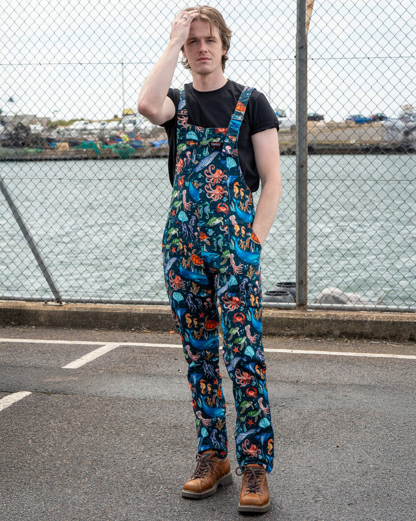 Run & Fly Ocean Dungarees