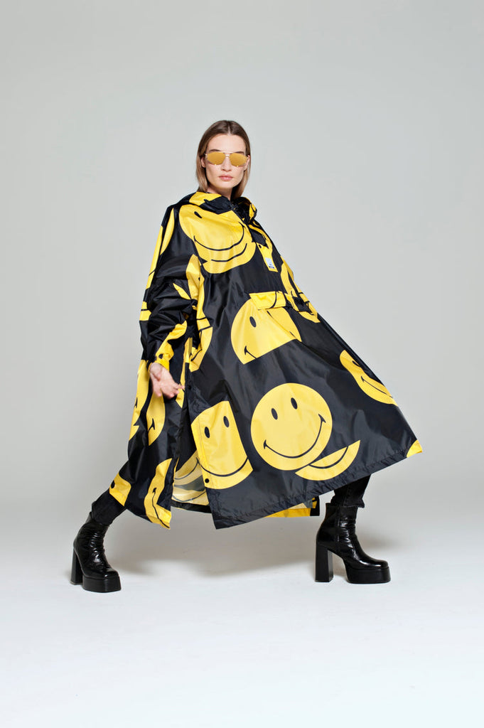 Rainkiss Poncho Raincoat - All Smiles x Smiley