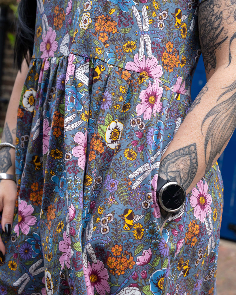 Rebel Romance Cottagecore Smock Dress