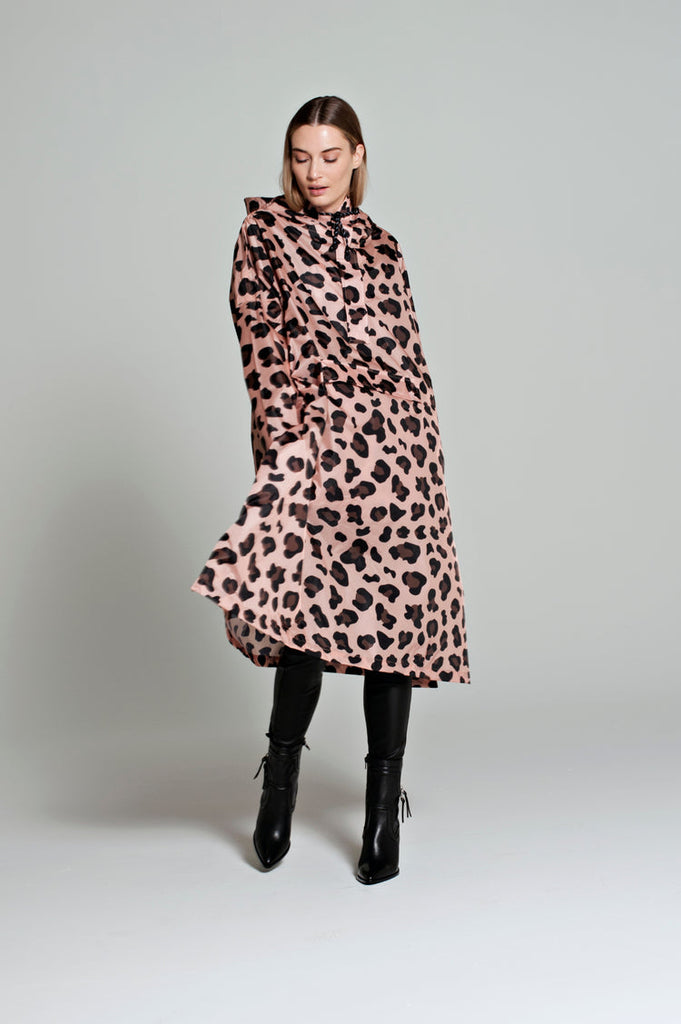 Rainkiss Poncho Raincoat - Pink Panther