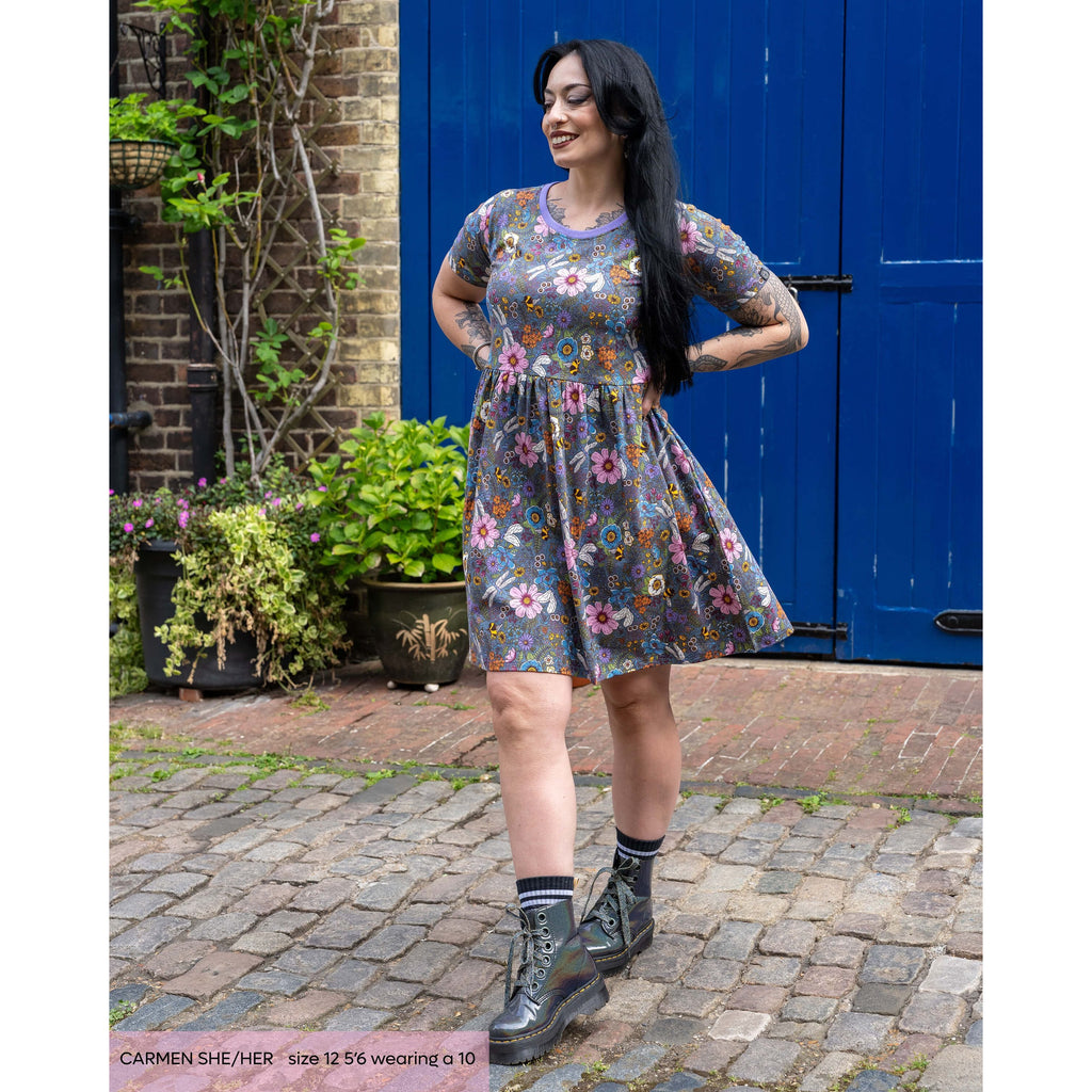 Rebel Romance Cottagecore Smock Dress