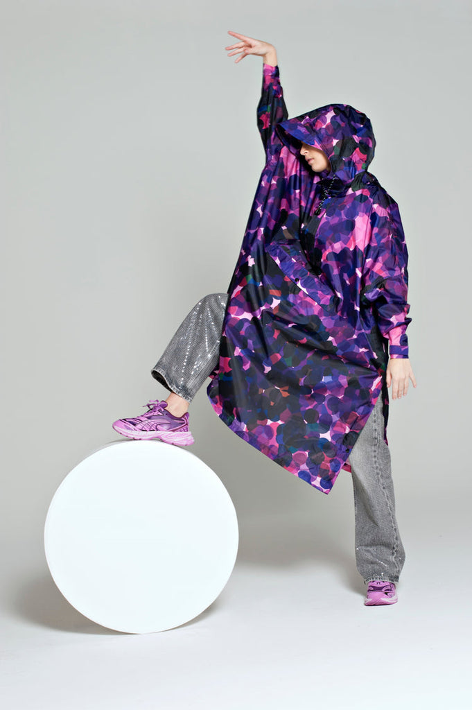 Rainkiss Poncho Raincoat - City Lights