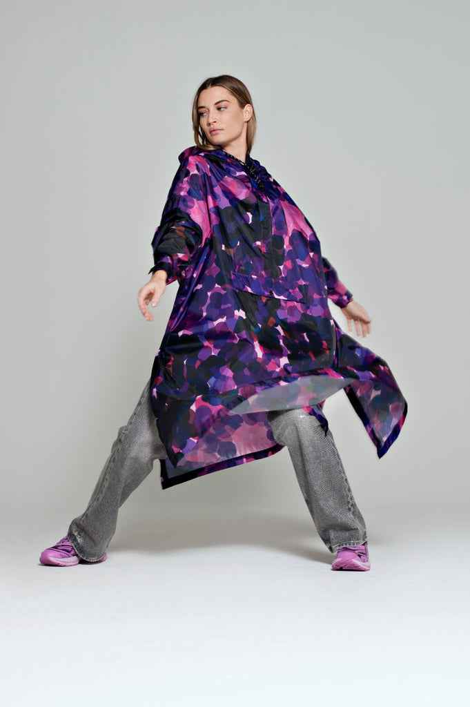 Rainkiss Poncho Raincoat - City Lights