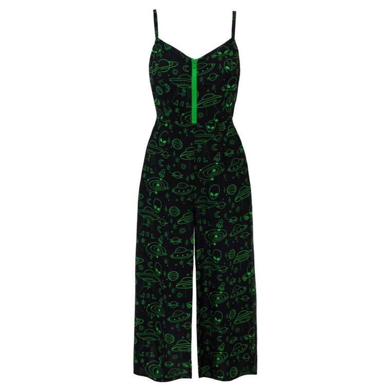 Hell Bunny Mulder Jumpsuit