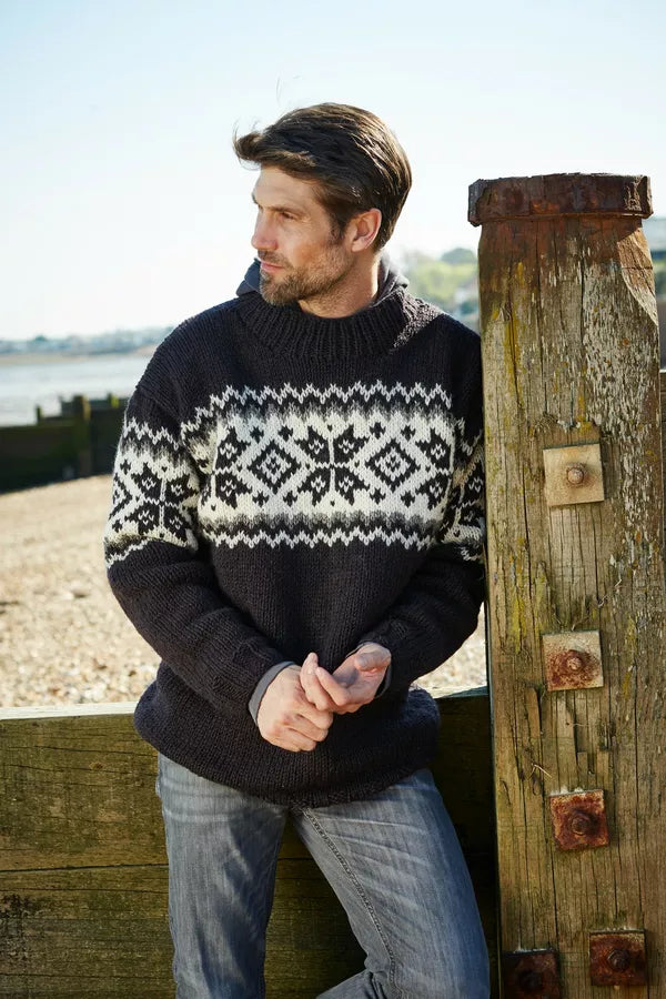 Pachamama Yukon Sweater - Charcoal