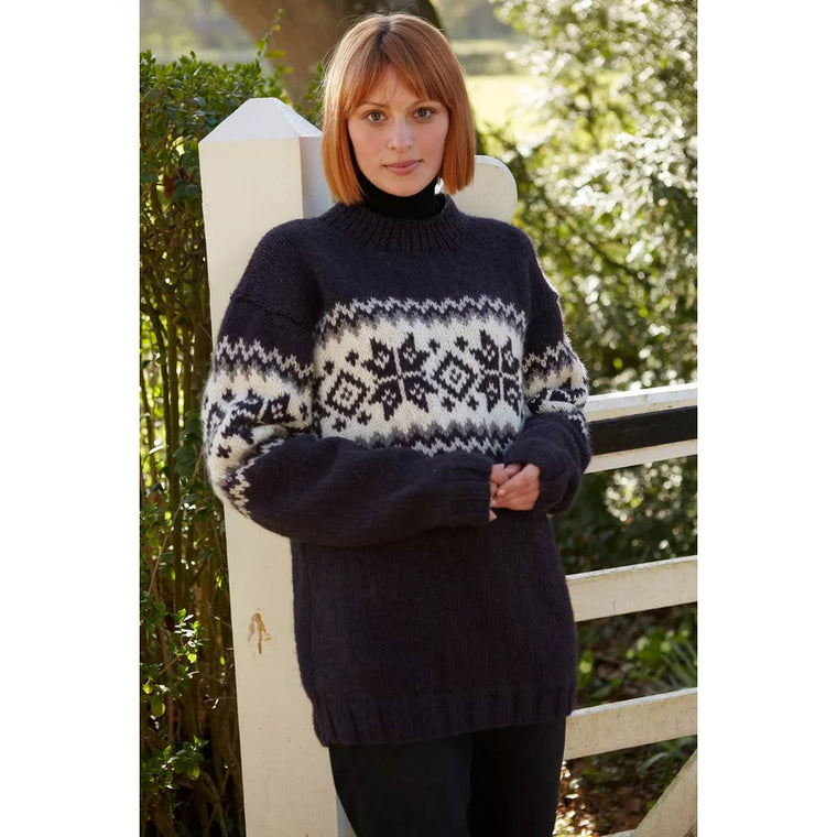 Pachamama Yukon Sweater - Charcoal