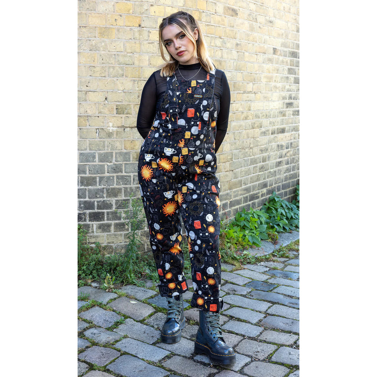 Solar Witch Stretch Twill Dungarees