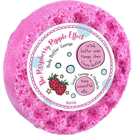 Body Buffer Shower Soap - The Raspberry Ripple Effect