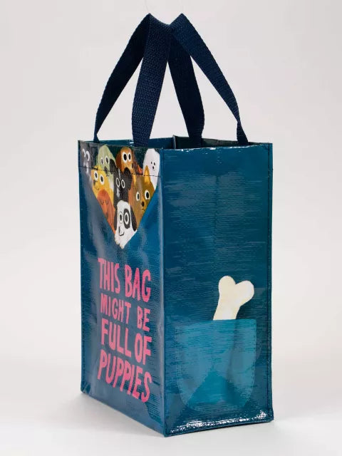 Blue Q Handy Tote Bag - This Bag Might Be Full Of Puppies