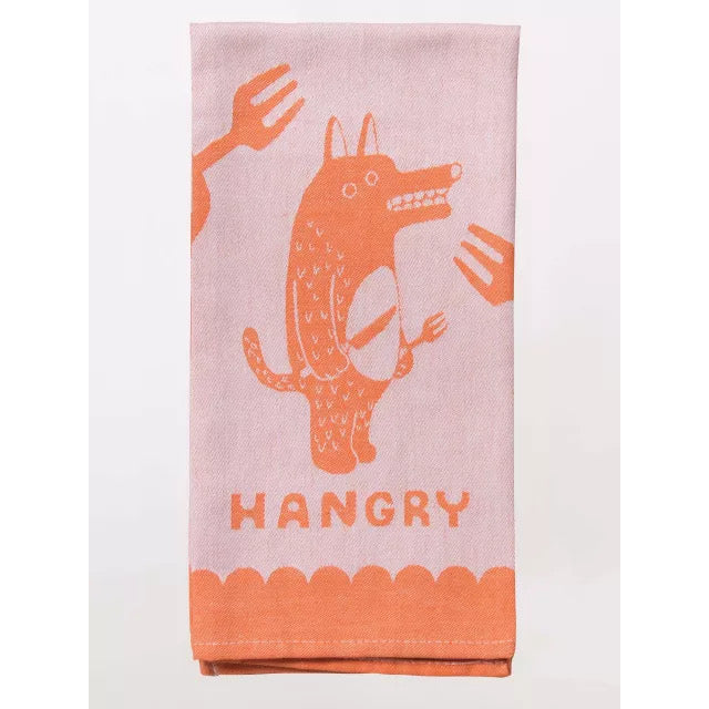 Blue Q Teal Towel - Hangry