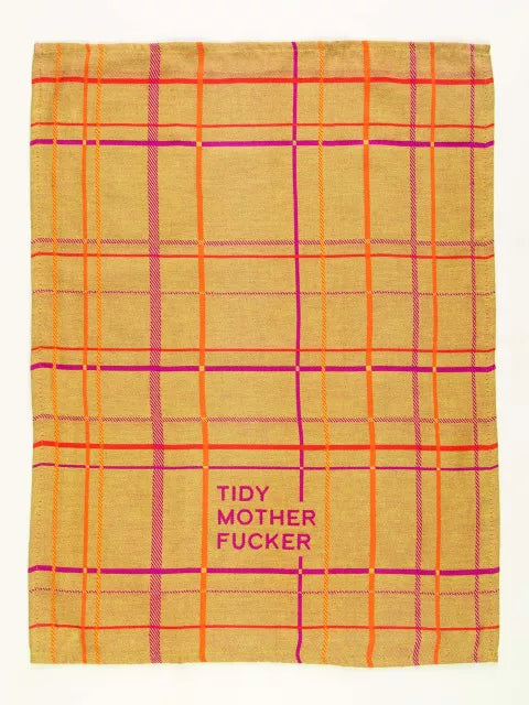Teal Towel - Tidy Motherfucker
