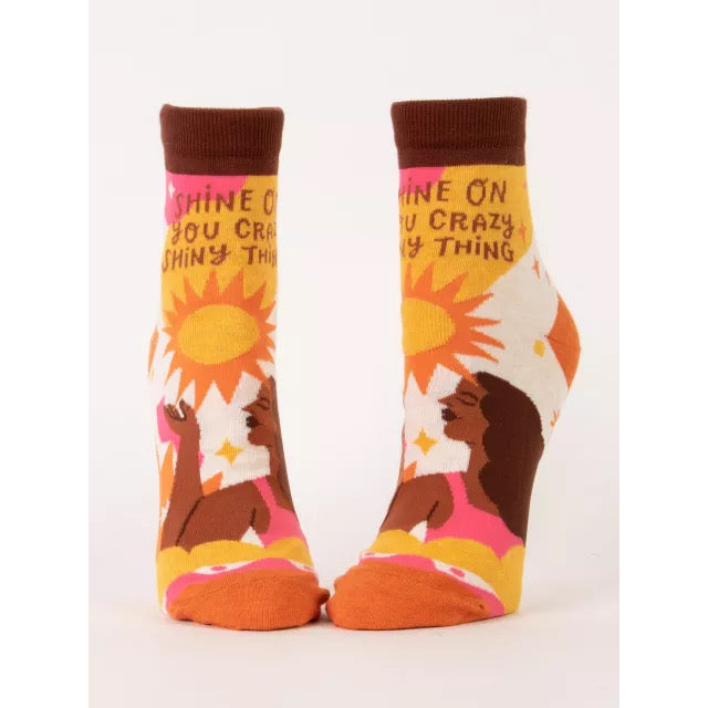 Shine On you Crazy Shiny Thing - Ankle Socks