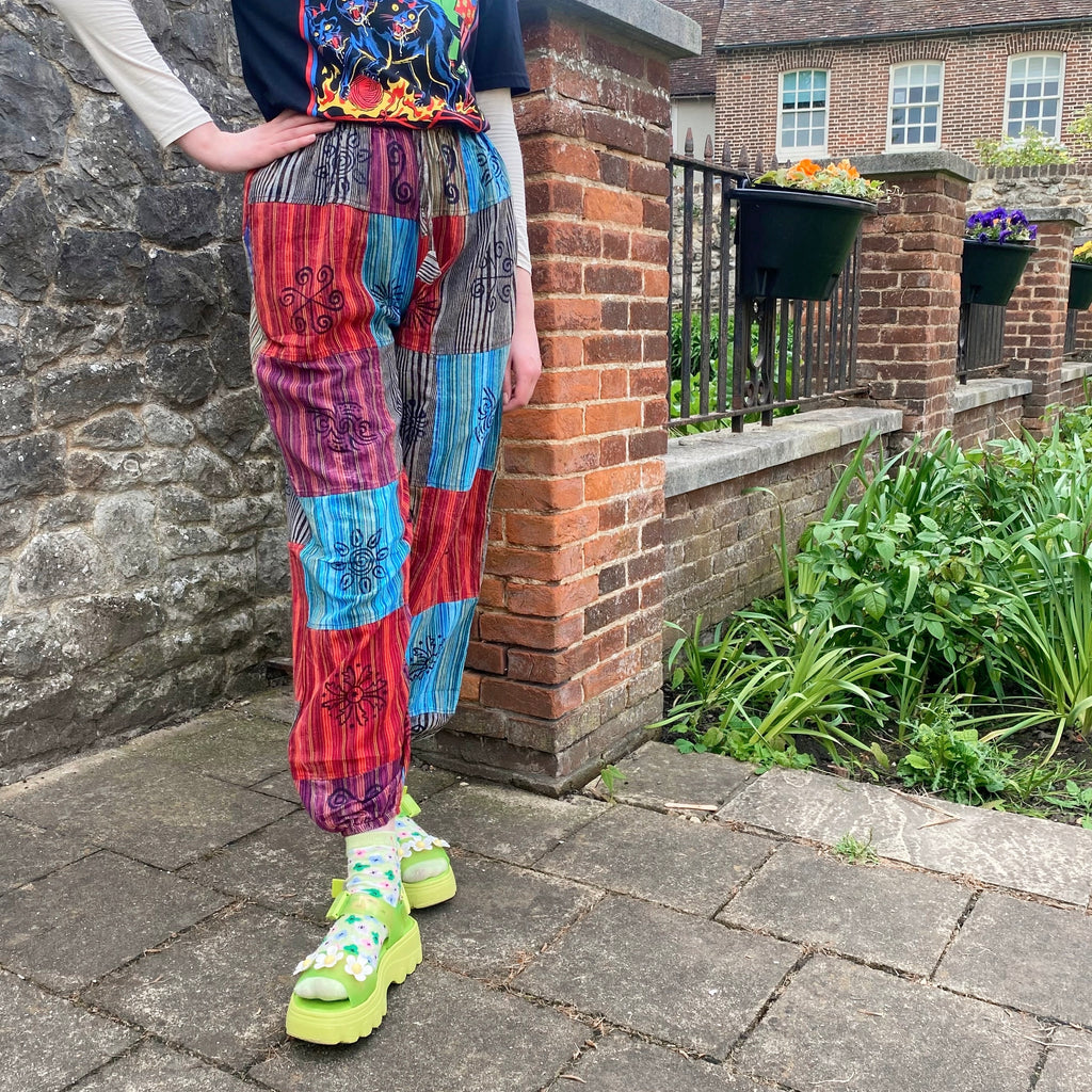Patchwork Fair Trade Harem Pants
