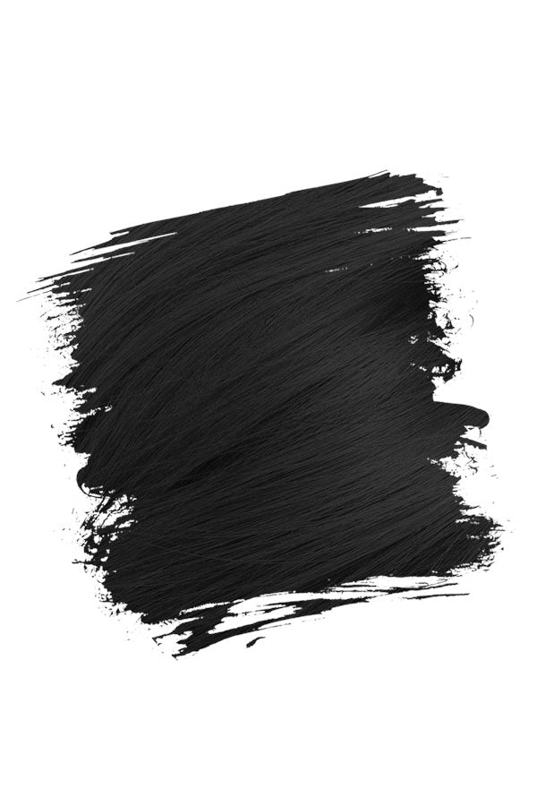 Crazy Color Semi-Permanent Hair Colour - Black