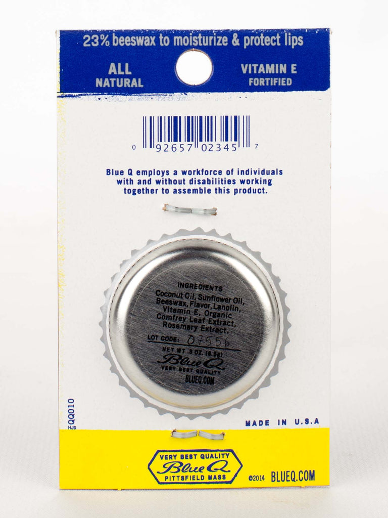 Blue Q Lip Shit Lip Balm - Blackberry & Honey