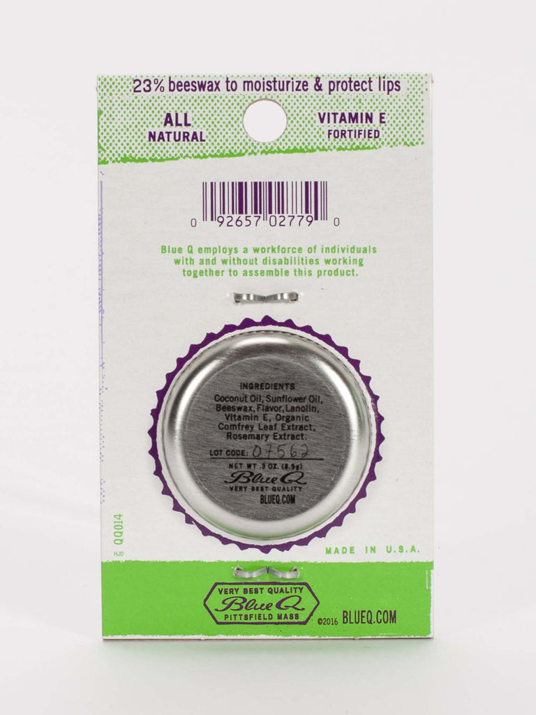 Blue Q Lip Shit Lip Balm - Black Cherry & Papaya
