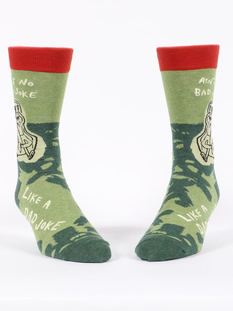 Ain't No Bad Joke Like A Dad Joke - Mens Crew Socks