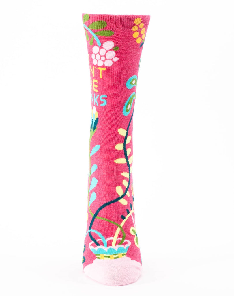 Hi, I Don't Care, Thanks - Crew Socks