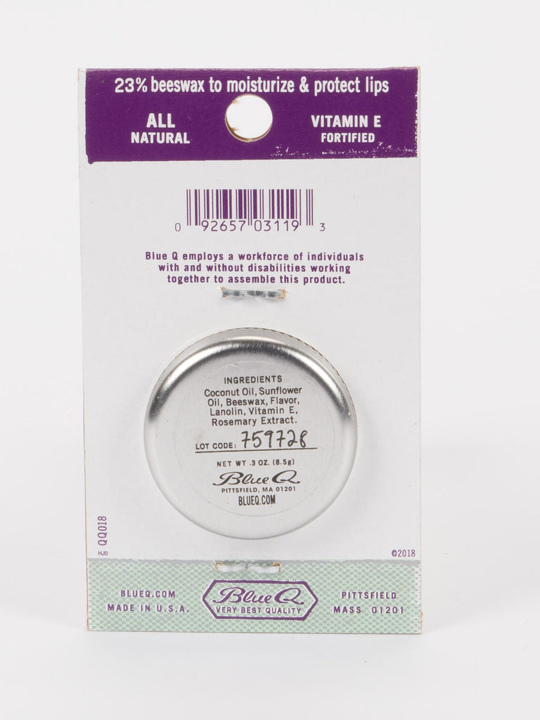Blue Q Lip Shit Lip Balm - Mint & Lemon