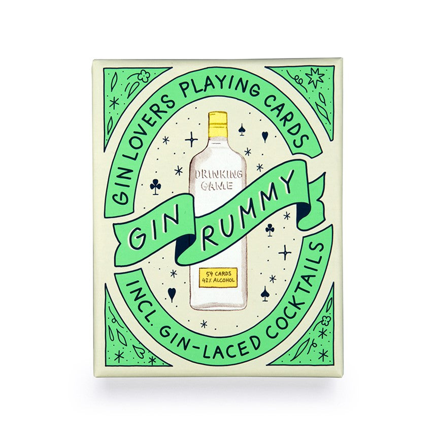 Gin Rummy - Gin Lovers Playing Cards