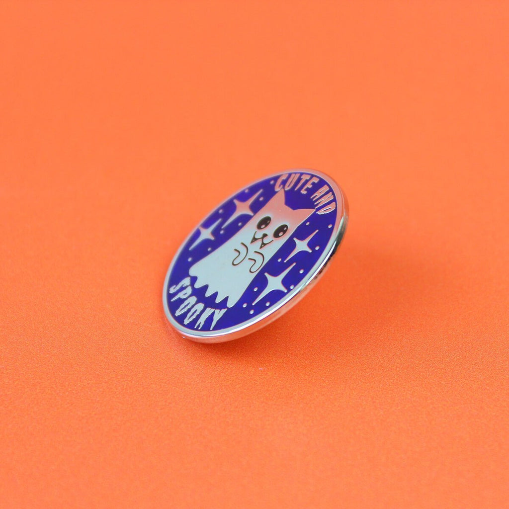 Enamel Pin Badge - Cute and Spooky