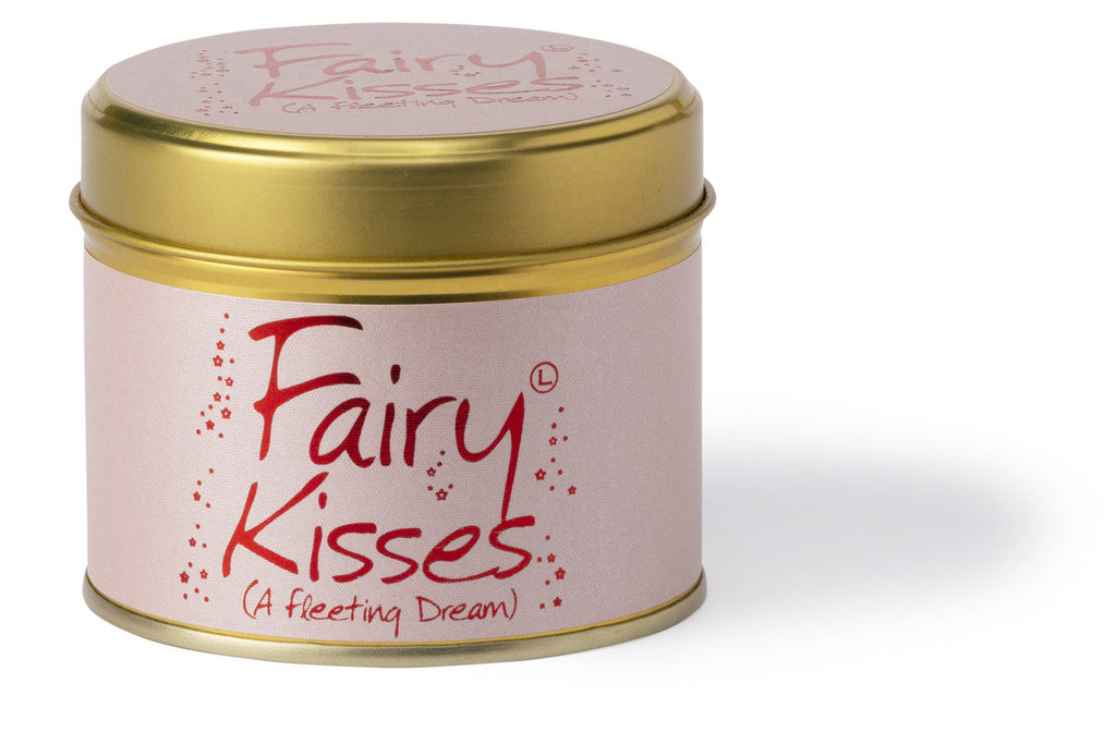 Lily-Flame Scented Tin Candle - Fairy Kisses
