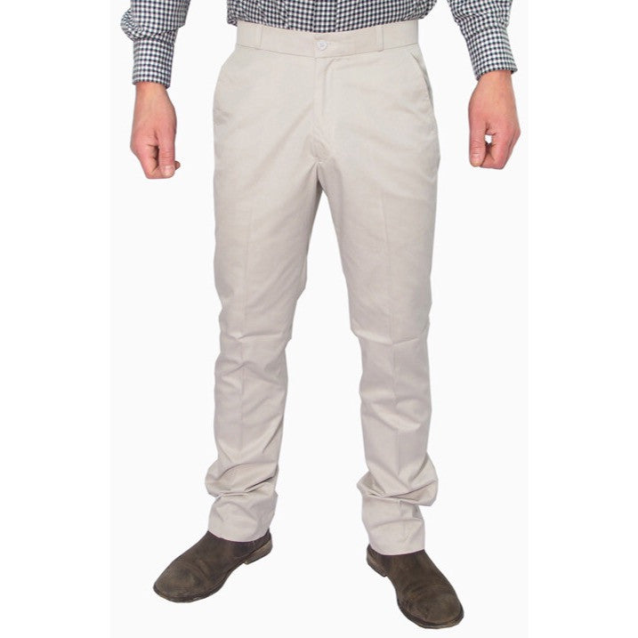 Sta Prest Trousers Khaki