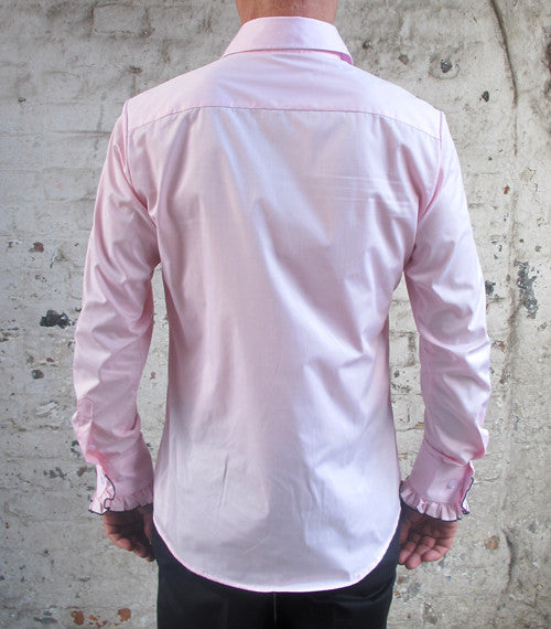 Vintage Style Ruffle Dinner Shirt - 4 Colours