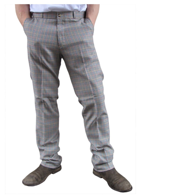 Sta Prest Trousers Heritage Tweed Check
