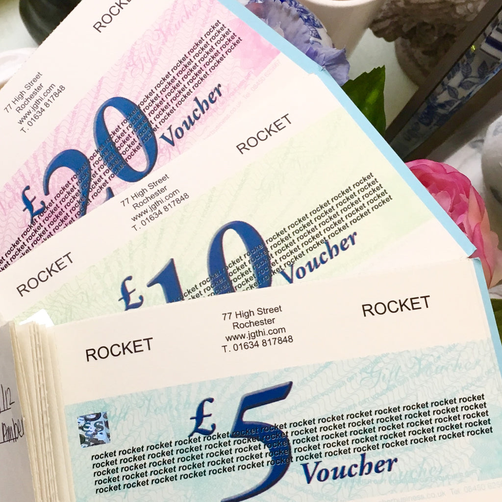 Gift Vouchers - Not For Online Purchases