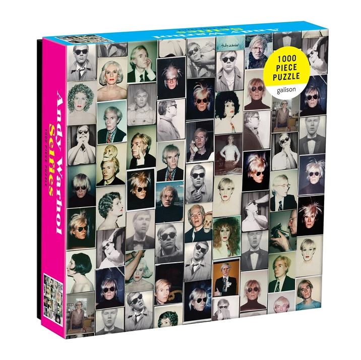 Andy Warhol Selfies 1000 Piece Jigsaw Puzzle