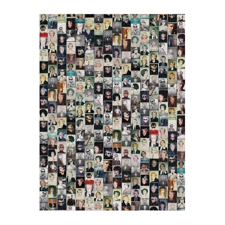 Andy Warhol Selfies 1000 Piece Jigsaw Puzzle