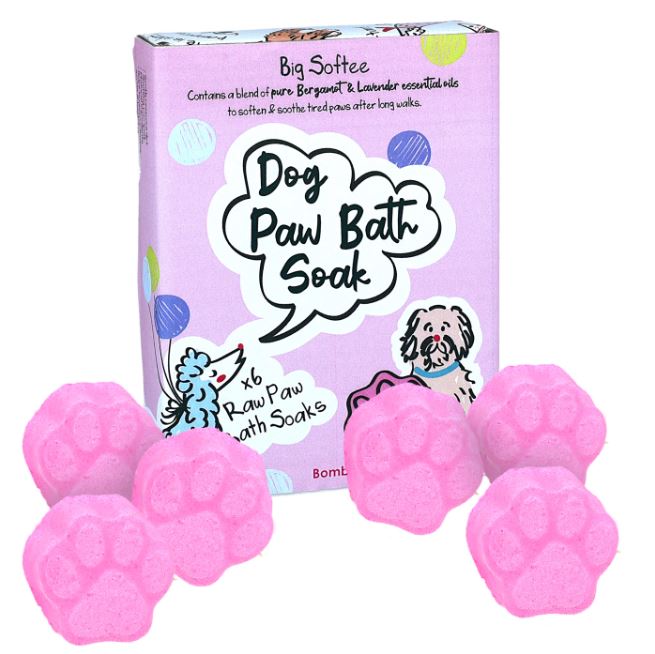 Big Softee Dog Paw Bath Soak