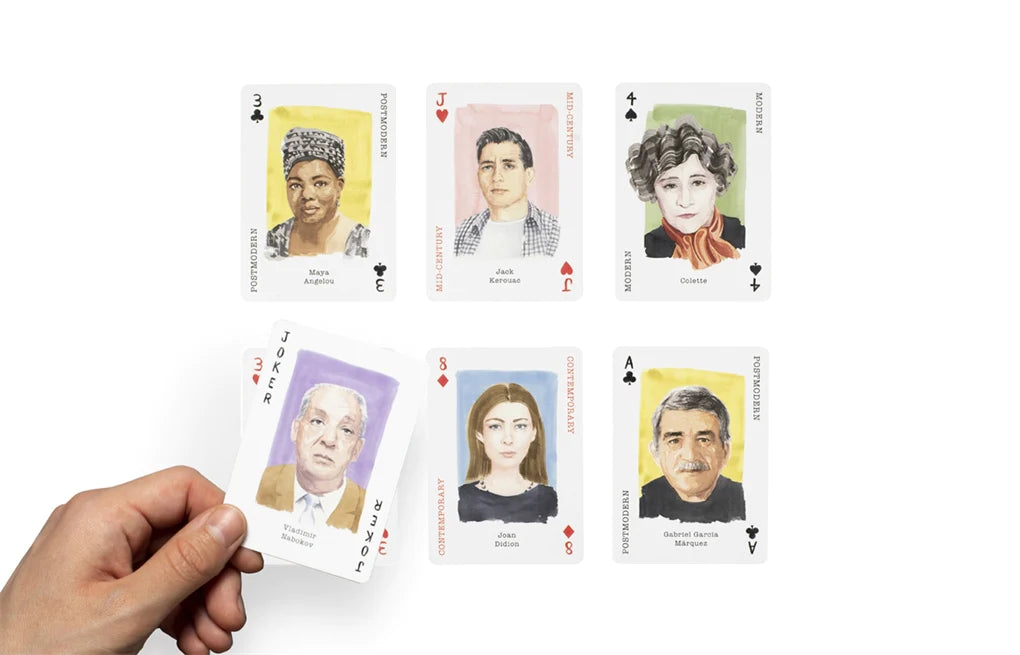 Writer Genius - Playing Cards