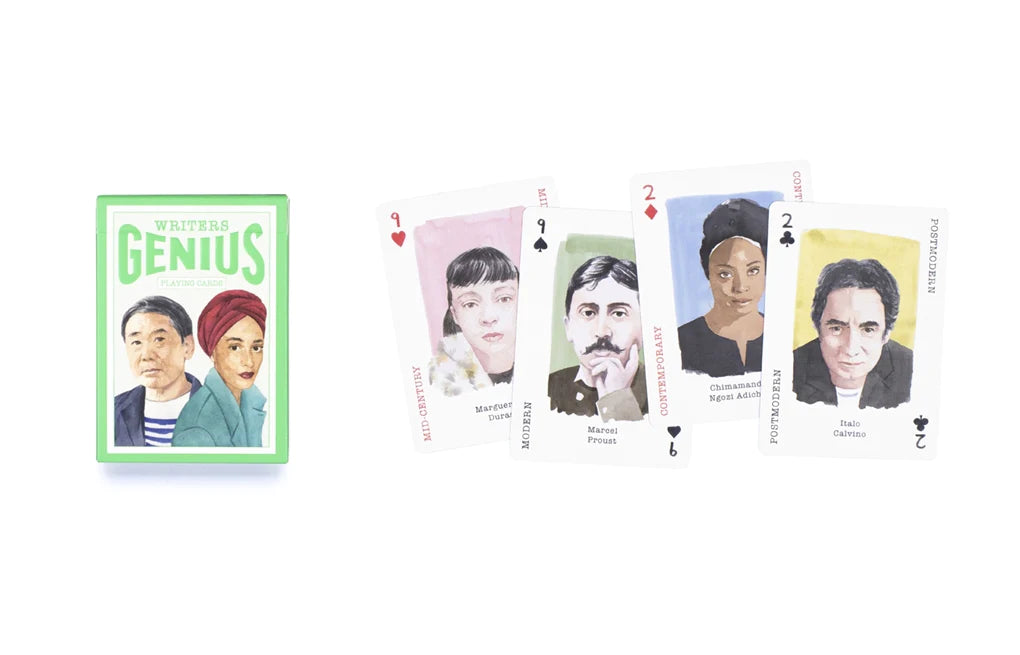 Writer Genius - Playing Cards