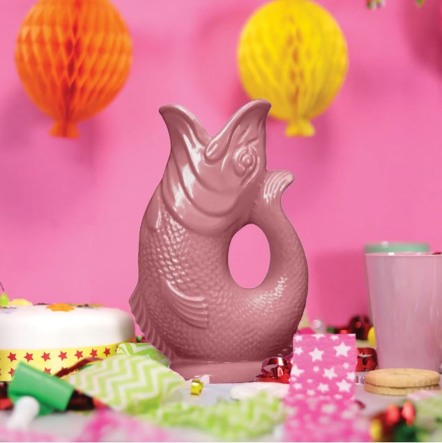 Wade Gluggle Jug - Pink