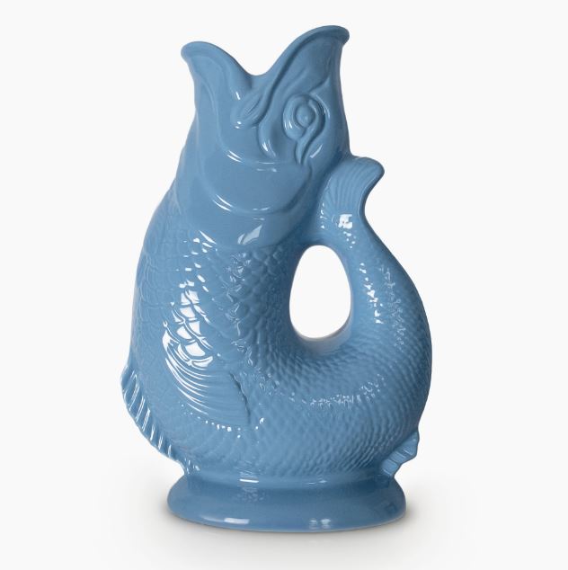 Wade Gluggle Jug - Sea Blue