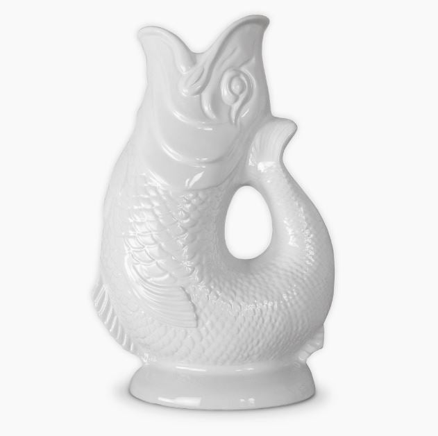 Wade Gluggle Jug - White