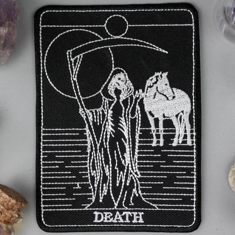 Iron on Patch - Death Tarot