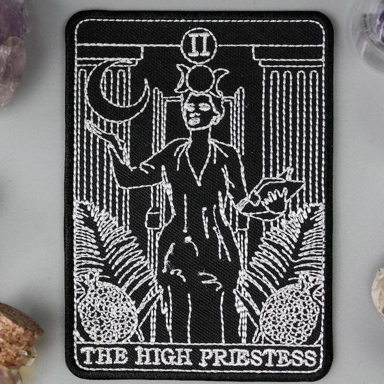 Iron on Patch - The High Priestess Tarot
